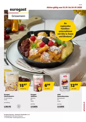 Eurogast Grissemann Flugblatt (gültig bis 24-01)