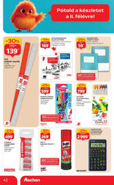 Auchan akciós újság hét 2 Oldal 42