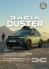 Dacia akciós újság | Duster Oldal 1