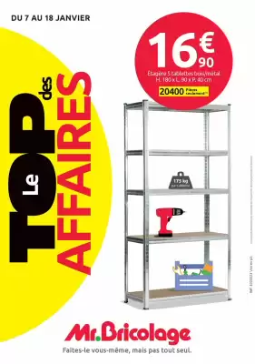 Catalogue Mr Bricolage (valable jusqu'au 18-01)
