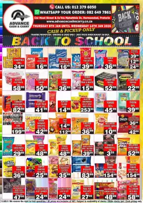 Advance Cash n Carry catalogue (valid until 14-01)