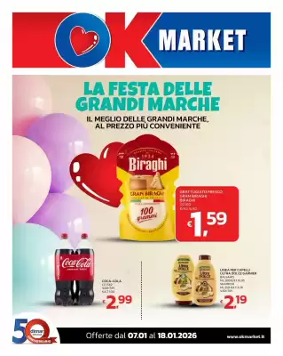 Volantino Ok Market (valido fino al 18-01)