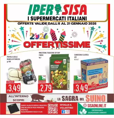 Volantino IperSisa (valido fino al 21-01)