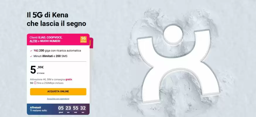 Volantino Kena Mobile (valido fino al 14-01)