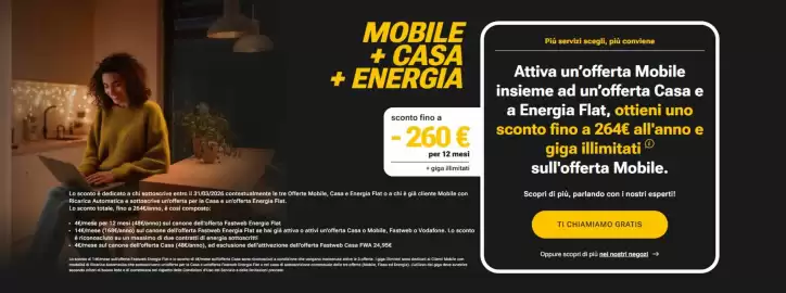 Volantino FASTWEB Pagina 1