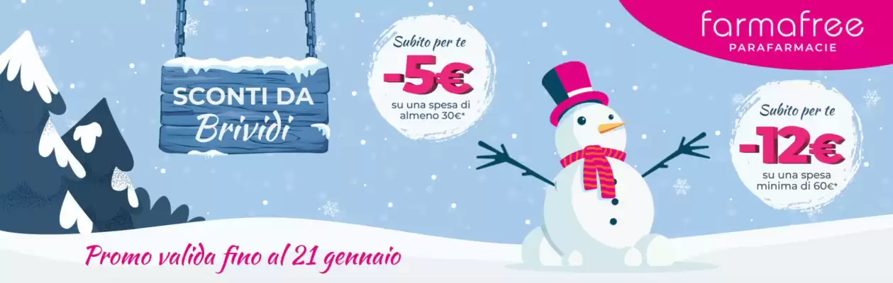 Volantino FarmaFree (valido fino al 21-01)