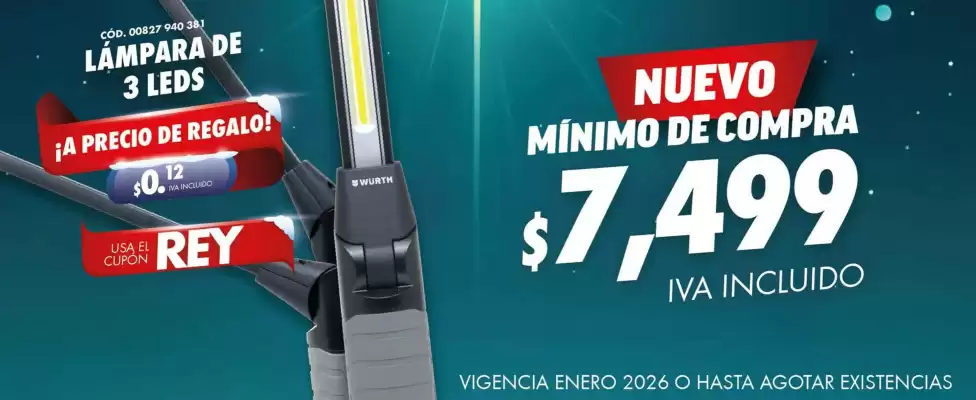 Catálogo Würth (válido hasta 31-01)