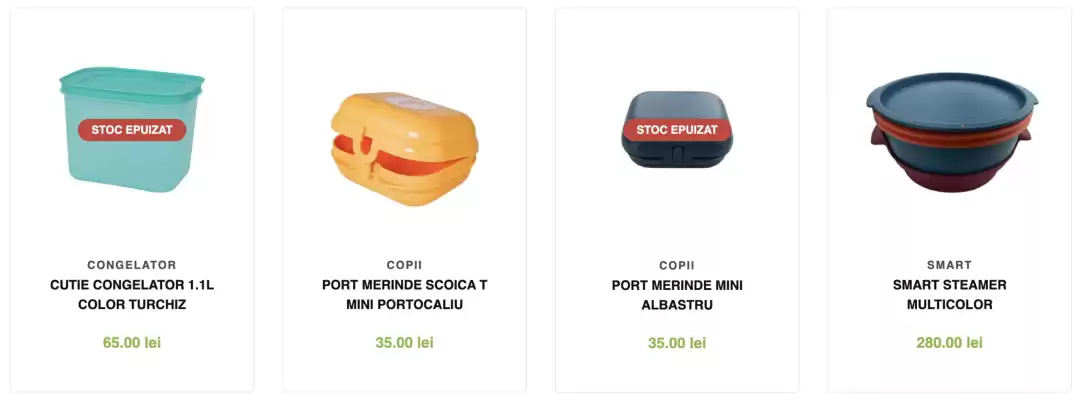 Catalog Tupperware (valid până la 21-01)