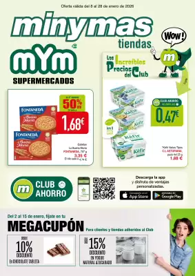 Folleto mYm supermercados (válido hasta el 28-01)