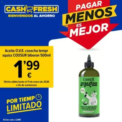 Folleto Cash Fresh (válido hasta el 11-01)