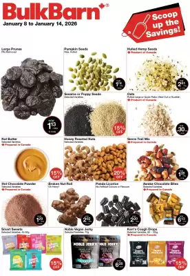 Bulk Barn flyer (valid until 14-01)