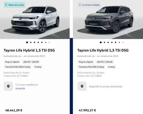 Catalog Volkswagen (valid până la 21-01)