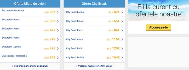 Catalog Aerotravel Pagină 1