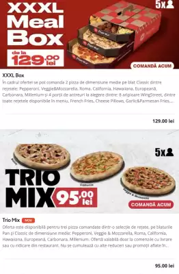 Catalog Pizza Hut (valid până la 21-01)