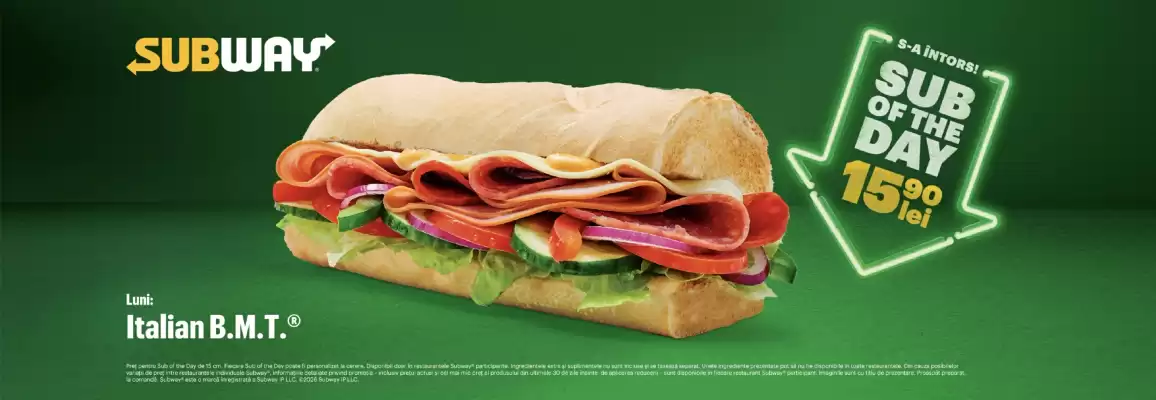 Catalog Subway (valid până la 2-02)