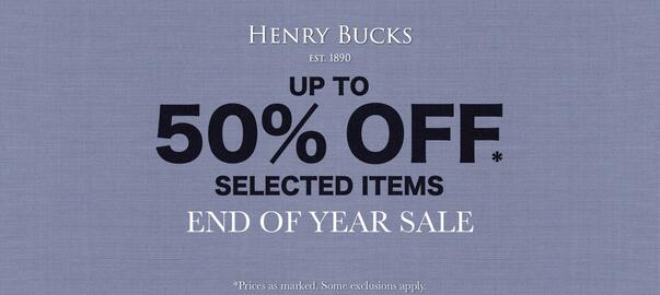 Henry Bucks catalogue Page 1