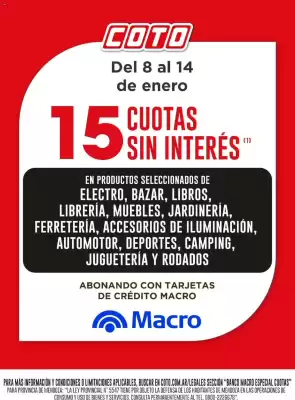 Catálogo Coto (válido hasta 15-01)