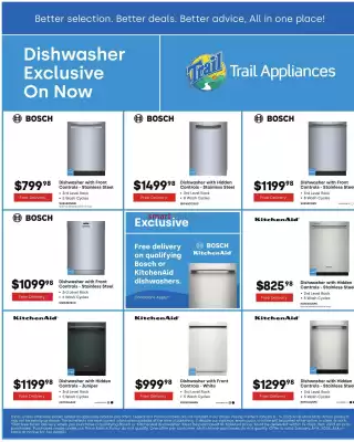 Trail Appliances flyer (valid until 14-01)