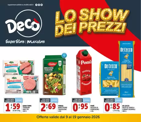 Volantino Deco Maxistore (valido fino al 19-01)