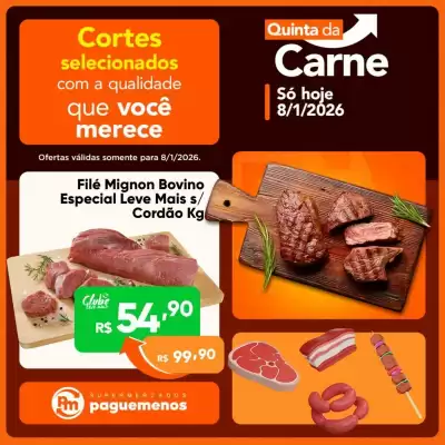 Catálogo Supermercados Pague Menos (válido até 8-01)