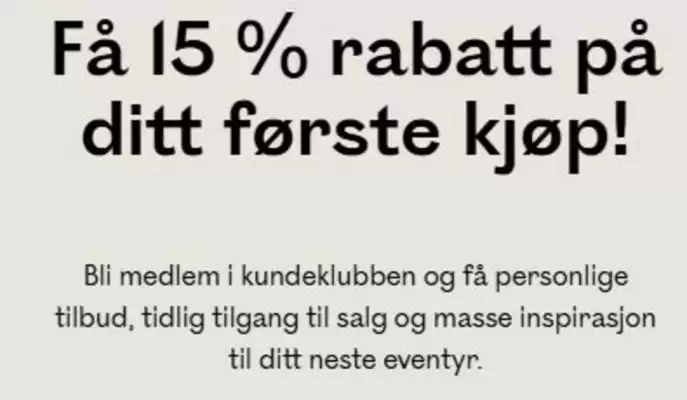 Bergans kundeavis (gyldig til 18-01)