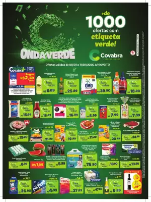 Catálogo Covabra Supermercados (válido até 11-01)