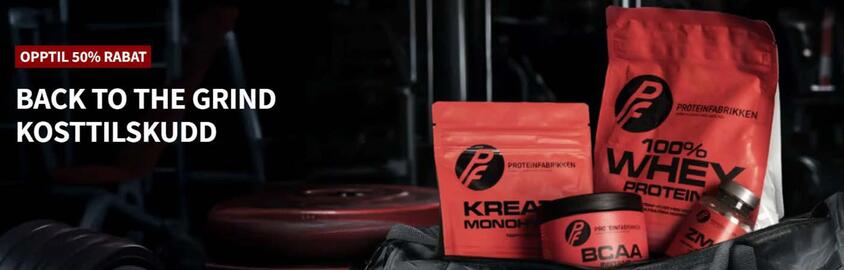 Proteinfabrikken kundeavis Side 1