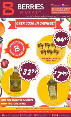Berries Market flyer (valid until 14-01)