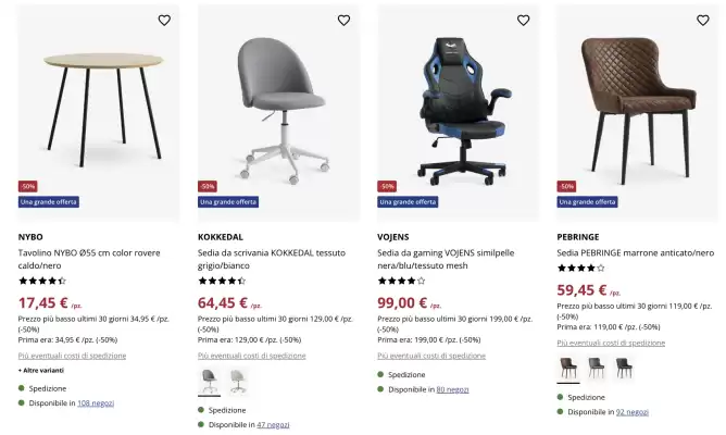 Volantino JYSK (valido fino al 14-01)