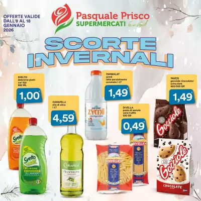 Volantino Supermercati Pasquale Prisco (valido fino al 18-01)
