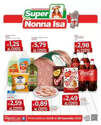 Volantino Supermercati Nonna Isa (valido fino al 20-01)