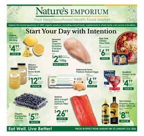 Nature's Emporium flyer week 2 Page 1