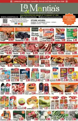 Lamantia's flyer (valid until 14-01)