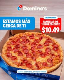 Catálogo Domino's Pizza Página 1