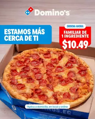 Catálogo Domino's Pizza (válido hasta 18-01)