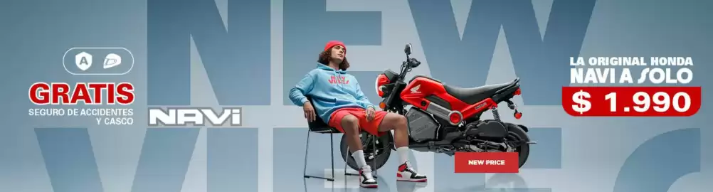 Catálogo Honda Motos Página 1