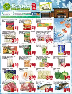 Bestco Food Mart flyer (valid until 15-01)