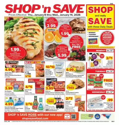 Shop 'n Save weekly ad (valid until 14-01)