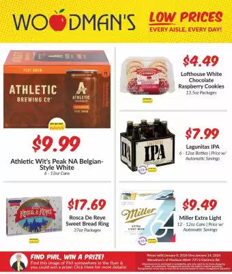 Woodman's weekly ad (valid until 14-01)