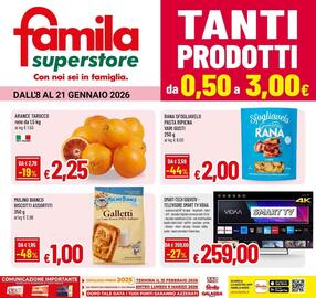 Volantino Famila Superstore Pagina 1