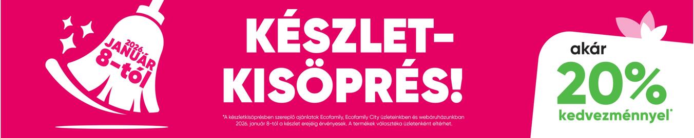 EcoFamily akciós újság Oldal 1