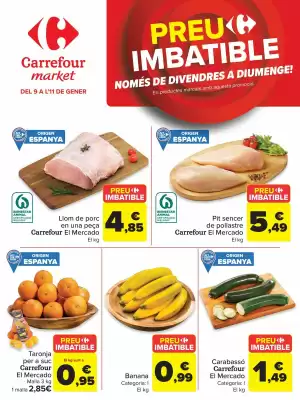 Folleto Carrefour Market (válido hasta el 11-01)