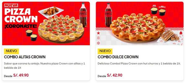 Catálogo Pizza Hut Página 2
