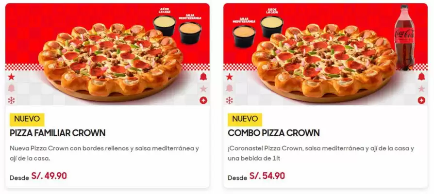 Catálogo Pizza Hut (válido hasta 28-02)