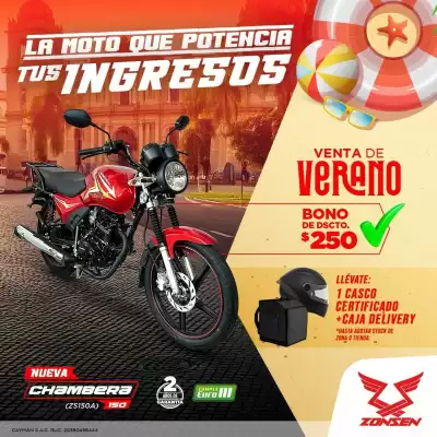 Catálogo Zongshen (válido hasta 31-01)