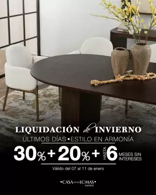 Catálogo Casa de las Lomas (válido hasta 11-01)