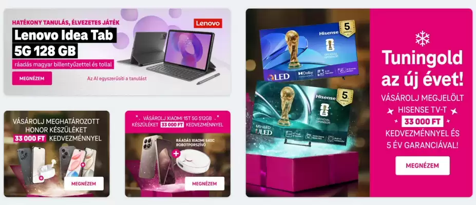 Telekom akciós újság (érvényes eddig: 21-01)