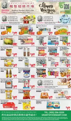 Grant's Foodmart flyer (valid until 15-01)