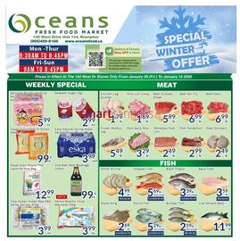Oceans Fresh Food Market flyer week 2 Page 1