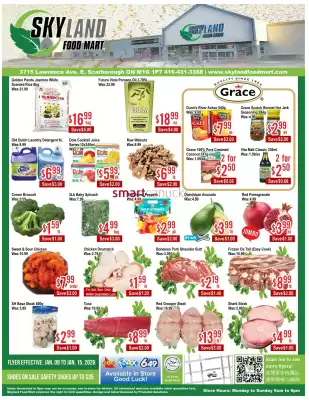 Skyland Foodmart flyer (valid until 15-01)